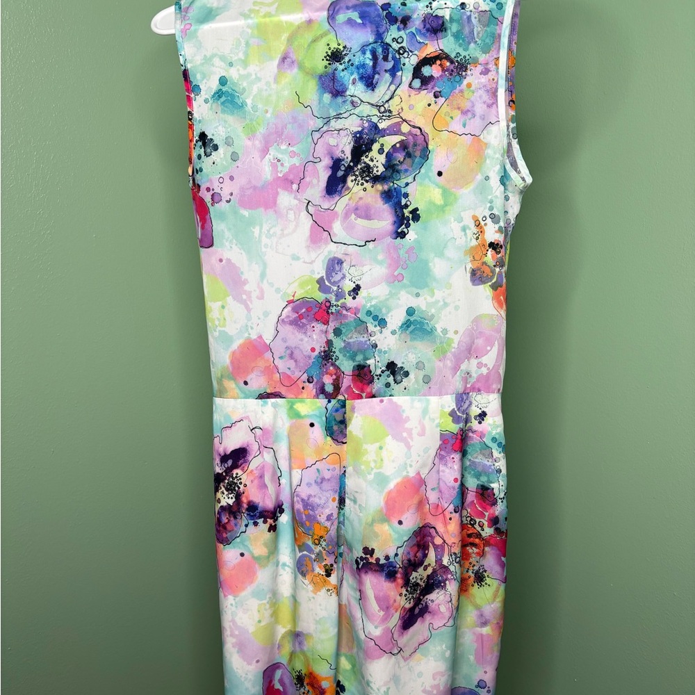 NWT Amanda U. Floral Multicolor Jumpsuit Small - Picture 3 of 11
